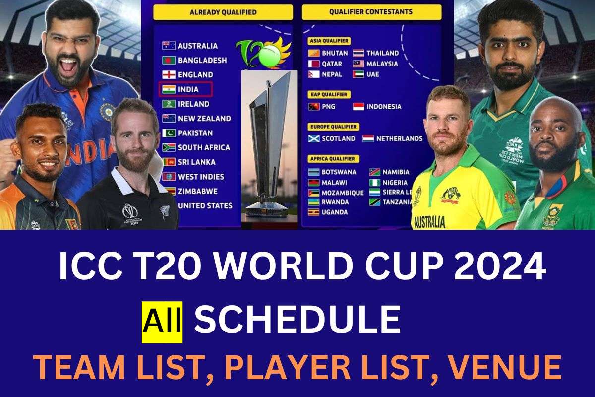 T20 World Cup 2024 Schedule