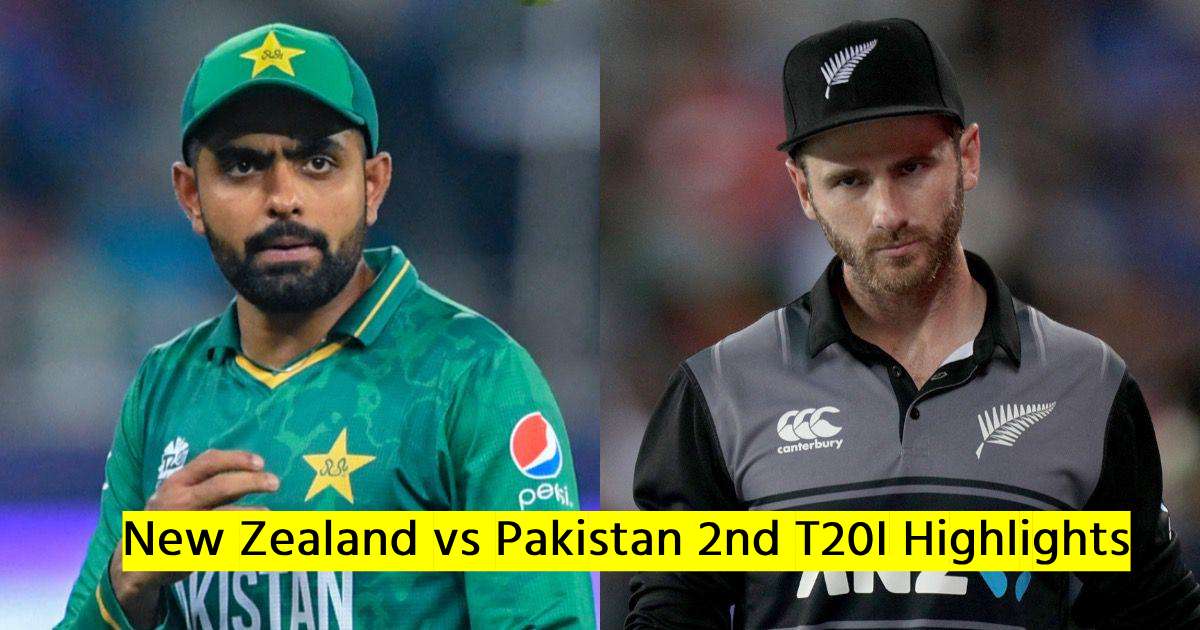 New Zealand vs Pakistan 2nd T20I Highlights